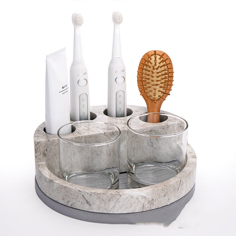 Artisanal Resin Toothbrush Holder