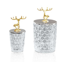 Decorative Glass Storage Jar