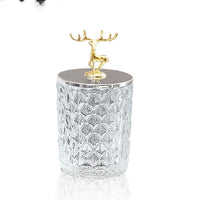 Decorative Glass Storage Jar