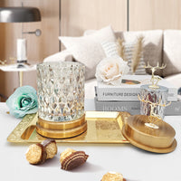 Decorative Glass Storage Jar