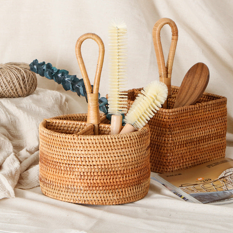 Rattan Multi-Purpose Storage Basket