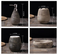 European Style Ceramic Bathroom Set