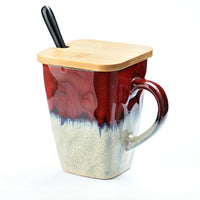 Regal Mugs with lid and spoon