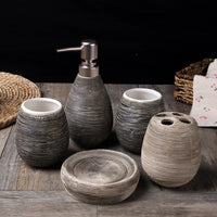 European Style Ceramic Bathroom Set