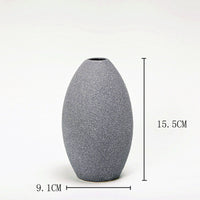 Frosted Glaze Vase Collection