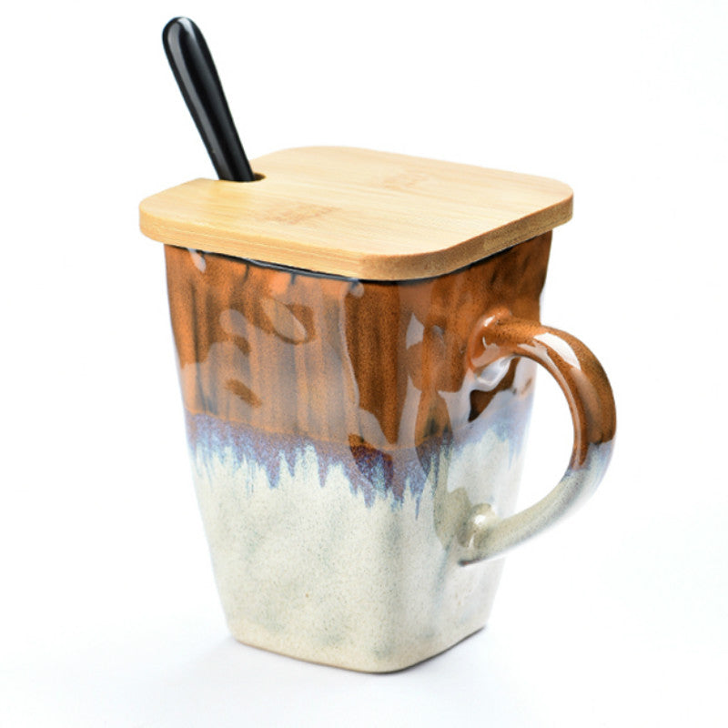 Regal Mugs with lid and spoon