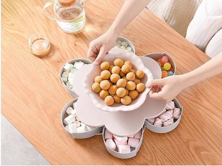 Petal Rotating Fruit Bowl