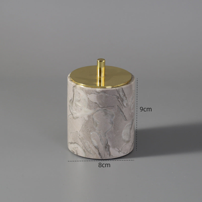 Luxe Marble Bathroom Set