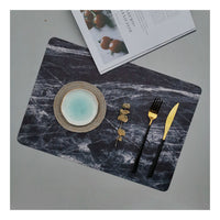 Marble Leather Placemat