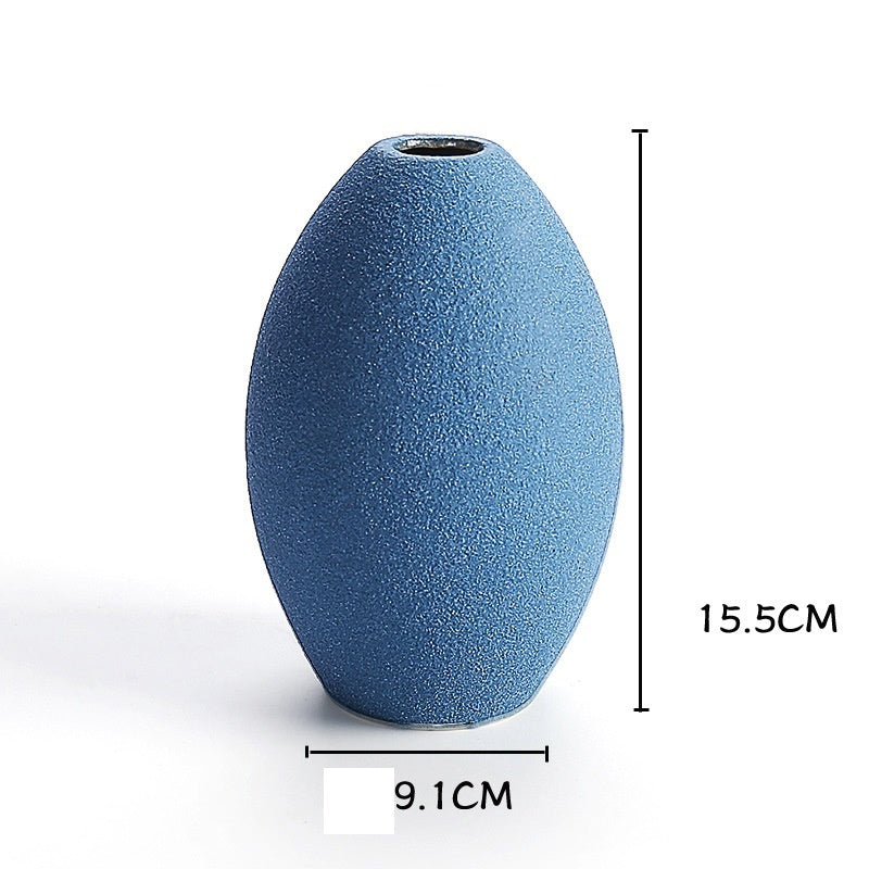 Frosted Glaze Vase Collection