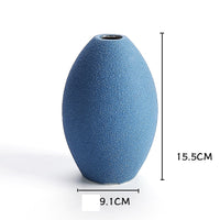 Frosted Glaze Vase Collection