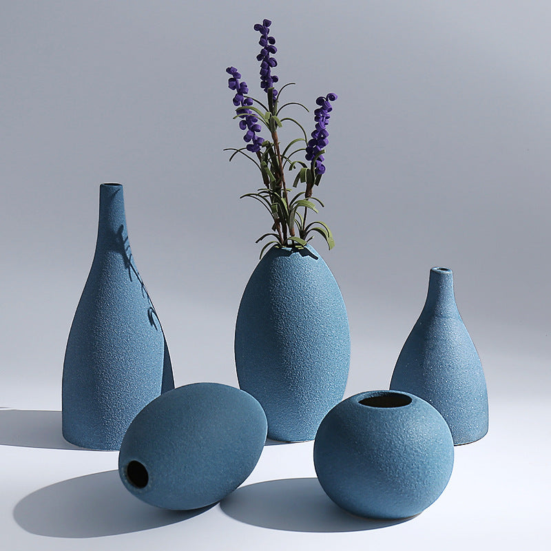 Frosted Glaze Vase Collection