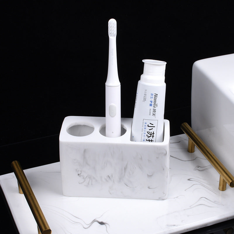 Marble Resin Bathroom Set