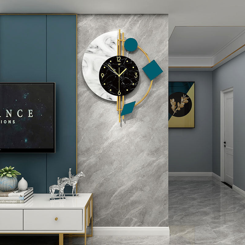 Marble Luxe Wall Clock