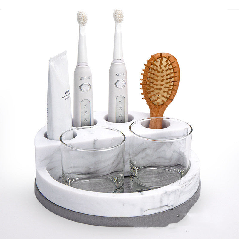 Artisanal Resin Toothbrush Holder