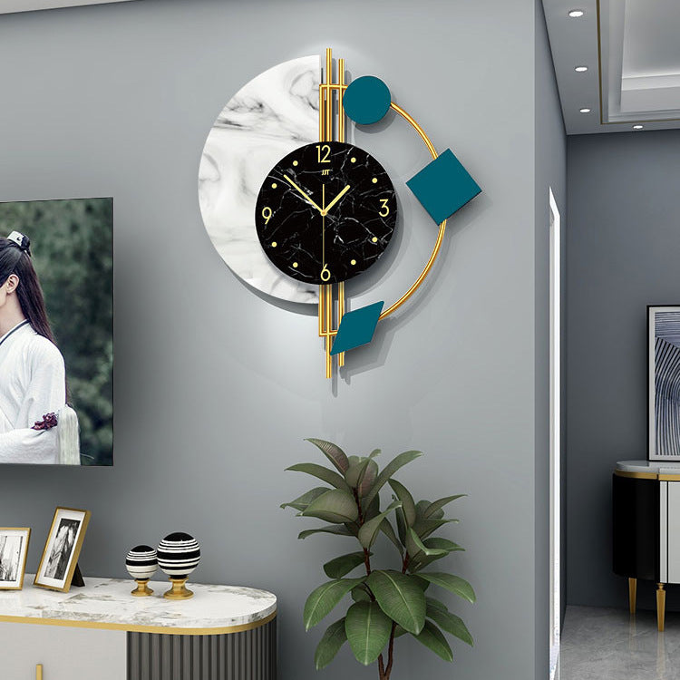 Marble Luxe Wall Clock