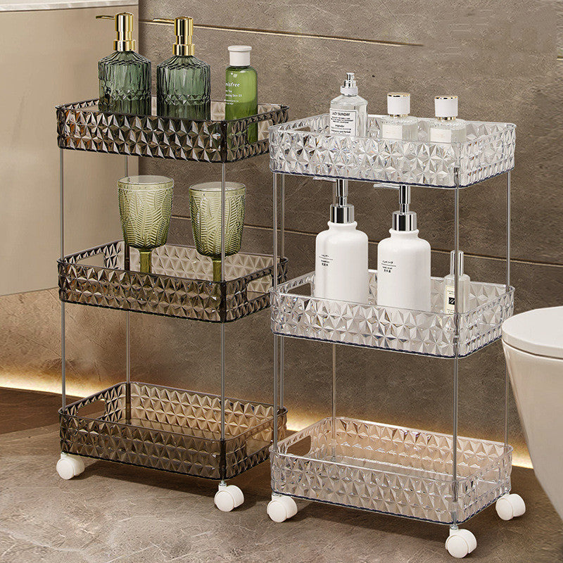 Diamond Patterns Storage Rack