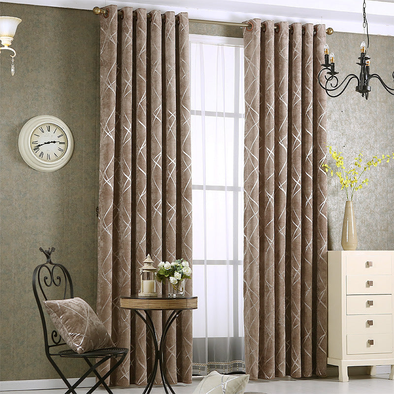 Luxury Chenille Blackout Curtains