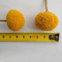 Golden Dried Billy Ball Bouquet