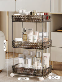 Diamond Patterns Storage Rack