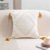 Yellow Flower Cushions