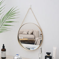 Metal Wrought Iron Bathroom Mirror