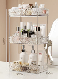 Diamond Patterns Storage Rack