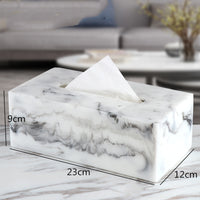 Marble Lux Tissue Case