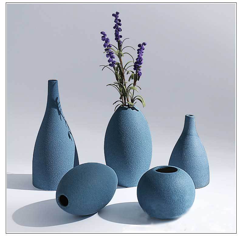 Frosted Glaze Vase Collection