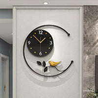 Golden Finch Wall Clock