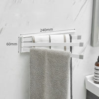 Nordic No Drill Foldable Towel Bar