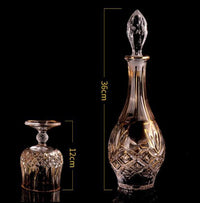 Royal Crystal Liquor Glass set