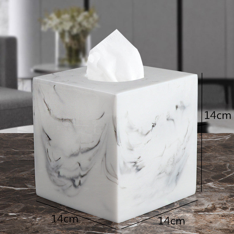 Marble Lux Tissue Case