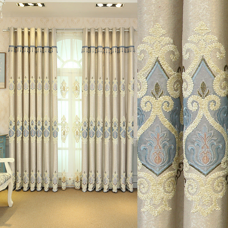 Crown European Embroidery Curtains