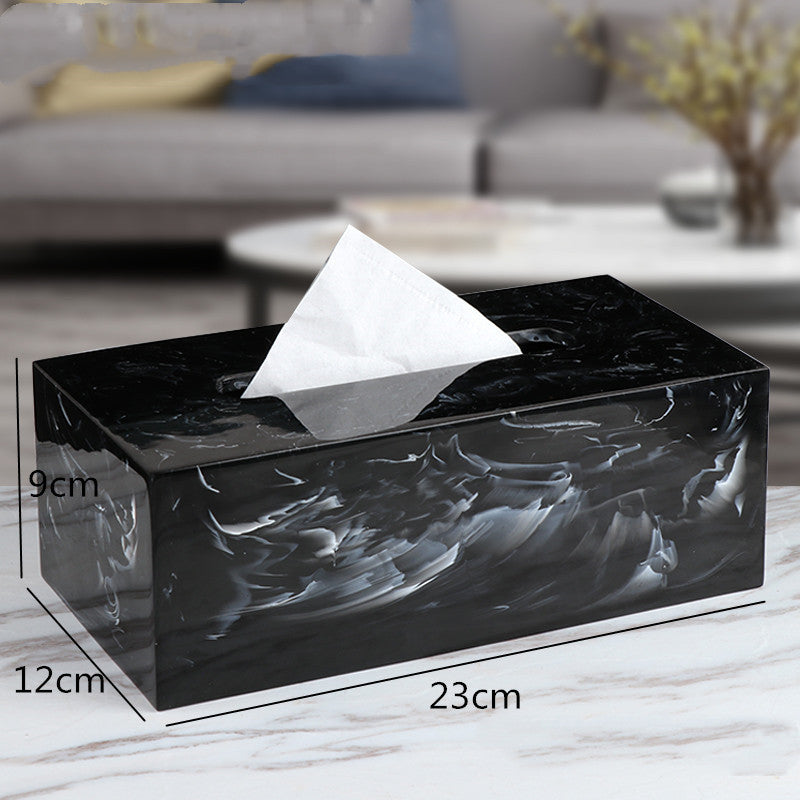 Marble Lux Tissue Case