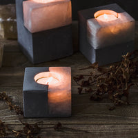 Stone Ornamental Tealight Candle holder