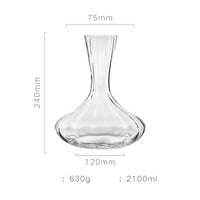 Glass Goblet Decanter