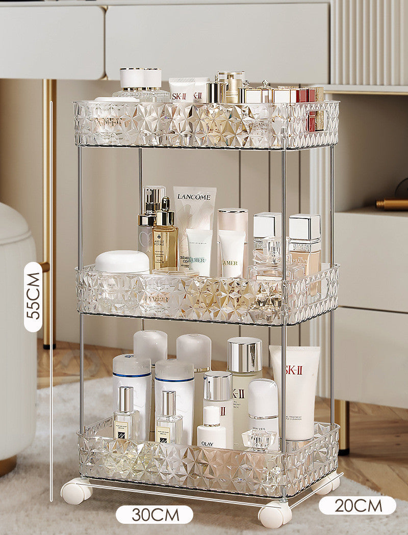 Diamond Patterns Storage Rack