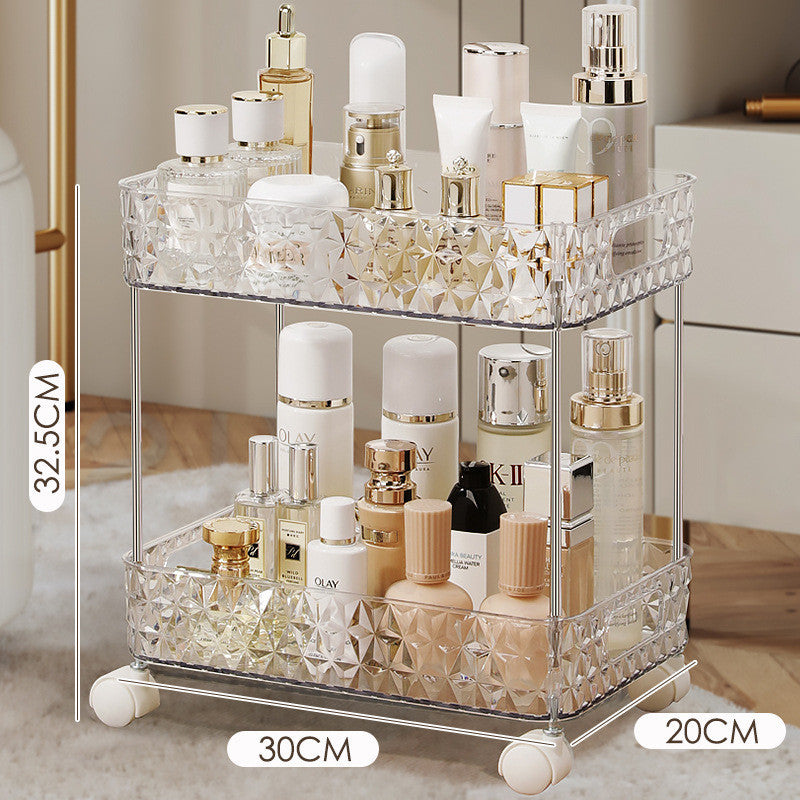 Diamond Patterns Storage Rack