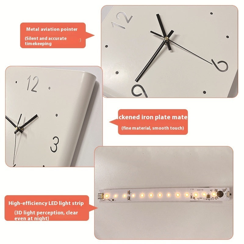 Radiant Fold Wall Clock