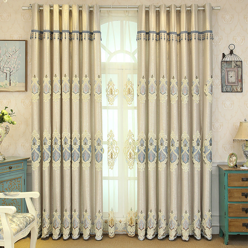 Crown European Embroidery Curtains