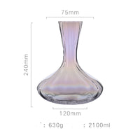 Glass Goblet Decanter