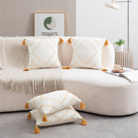 Yellow Flower Cushions