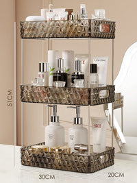 Diamond Patterns Storage Rack