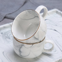 Marbled Tea set